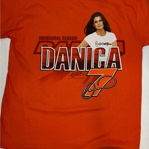 Go Daddy Vintage Danica Patrick Nascar Sz Med. 19.5x28.5